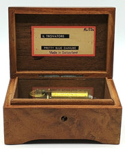 Thorens Inlaid Wooden Music Box No. 60 - Plays 'Happy Birthday' and 'Bye Baby Bunting' — listing 4