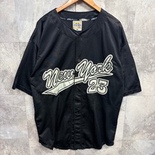 Y2K Blue Full-Zip Baseball-Style Jersey Jacket with Embroidered Sport Patches A recognizable brand name — listing 3