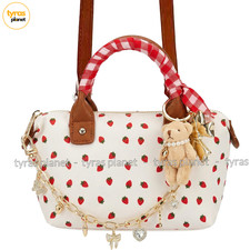 Madden Girl Strawberry Print Mini Backpack with Matching Pouch — listing 3