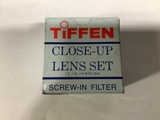 Tiffen 58mm Close-Up Lens Set (+1, +2, +4) with Case, Model 58CUS — listing 6