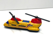 Vintage Matchbox Sea King "RESCUE" Helicopter, Red & White with RAF Roundel Matchbox / Lesney — listing 5