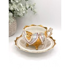 Plain White Porcelain Espresso/Demitasse Saucer — listing 4