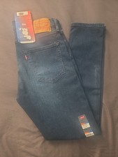 Vintage Levi's 512 Slim Fit Tapered Leg Jeans, Made in USA, Light Wash, Size 5 Med — listing 6