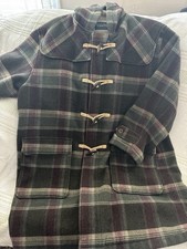 United Colors of Benetton Black Wool Duffle Coat with Hood and Toggle Closures — listing 5