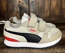Puma R78 V Toddler Sneakers, Navy/White/Orange — listing 4