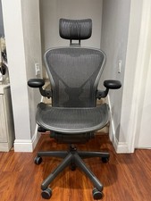 Herman Miller Aeron Task Chair Size B Titanium — listing 6