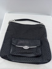 Coach Madison Op Art Sateen Maggie Shoulder Bag — listing 3