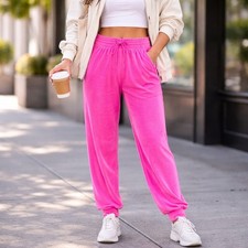 Victoria's Secret Black Velour Bomber Jacket with Varsity Stripe Ribbed Collar — listing 4