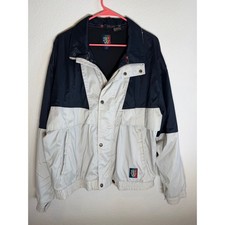 Vintage 1980s-90s Color Block Snap-Placket Pullover Windbreaker — listing 3