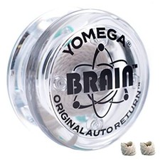 Yomega Brain Original Auto Return Yo-Yo (Black), Sealed in Package