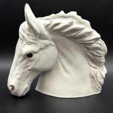 Vintage Double Horse Head Ceramic Planter / Vase, Made in Japan — listing 5