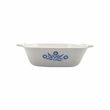 Corning Ware Cornflower Blue Petite Pan (P-43) Small Loaf/Casserole Dish