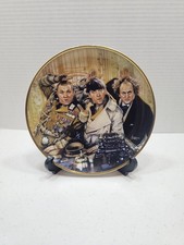 Three Stooges Collector Plates, Set of 3 (Franklin Mint)