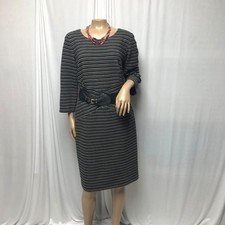 ALYX Limited Black & White Polka Dot Belted Dress, Size 16 — listing 3