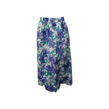 Worthington Women's Pink & Black Floral Striped A-Line Skirt, Size 6 — listing 4
