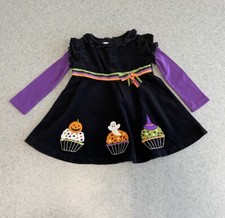 Baby Corduroy Ghost Romper, Black, Size 80 (12-18 mo) — listing 4