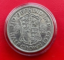 1939 George VI Silver Half Crown Coin (Great Britain) — listing 3