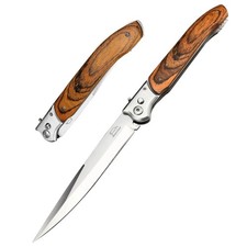 Spring-Assisted Tactical Folding Pocket Knife with Black Tanto Blade, Belt Clip and Glass Breaker, listing 2