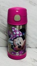 Thermos FUNtainer Disney Minnie Mouse Stainless Steel Kids Water Bottle with Pop-Up Straw — listing 3