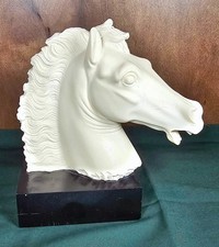 Carved Horse Head Plaque with Bridle Detail — listing 5