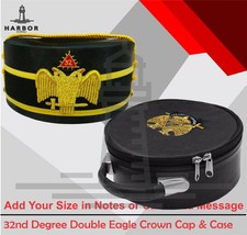 Vintage Masonic Scottish Rite 32nd Degree Double-Headed Eagle Ring with Diamond Accent, Yellow Gold — listing 6