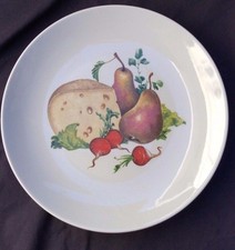 Naaman Israel pottery Naaman White Porcelain Divided Fondue / Appetizer Plate — listing 2