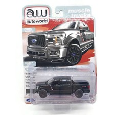 Auto World Muscle Trucks 2018 Ford F-150 Lariat 1:64 Diecast Truck - White Platinum, Limited Edition 1 of 7300 — listing 5