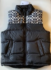 Coach Men's Camo Down Puffer Jacket with Hood, Size X-Large — listing 3