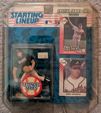 1995 Starting Lineup Stadium Stars Greg Maddux Atlanta Braves Limited Edition Figure — listing 2