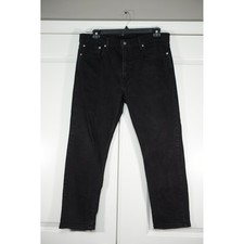 Levi's 502 Regular Taper Men's Black Jeans, W30 L32, listing 4