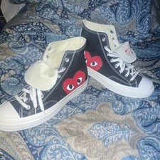 Converse Chuck Taylor 70 Hi x Comme des Garçons PLAY Black Sneakers