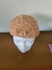 Vintage 1950s Ladies' Black Fabric Hat — listing 5