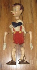 Vintage Multi Products Pinocchio Composition Wood Figurine — listing 5