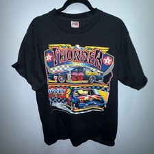 Vintage NASCAR #19 Yellow Freight Racing T-Shirt, Size XL, New in Package — listing 3