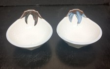 Japanese Ceramic Rice Bowl with Plum Blossom Design — listing 2