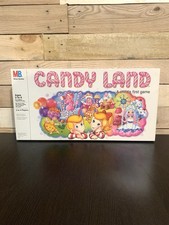 1955 Candy Land Game Board Insert / Lid Panel with Rules — listing 3