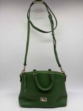 Vintage Dooney & Bourke All-Weather Leather Tan Flap Crossbody Bag — listing 2