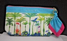 Estée Lauder Ruben Toledo Tropical Palm Print Make-up Bag with Scarf Pull, listing 2