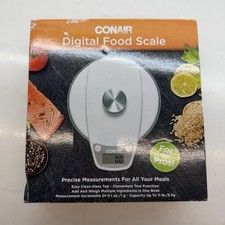 Conair Digital Food Scale with Glass Top, 11 lb / 5 kg Capacity — listing 4
