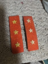 Lot of Imperial Japanese Army Brass Rank Stars and Cherry Blossom Uniform Buttons — listing 6