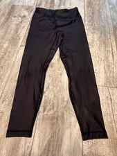 90 Degree by Reflex Capri Leggings with Mesh Panels, Size S, Magenta, listing 6