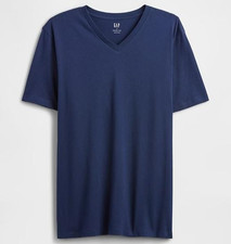 GAP Hot Pink V-Neck T-Shirt, Women's Size M, listing 2