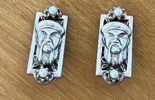 Vintage Figural Tie Bar & Clip Lot (8 Pieces) Mid-Century Novelty