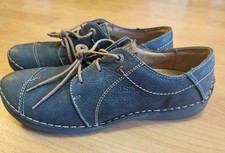 Josef Seibel Men's Brown Leather Lace-Up Casual Sneakers EU 41 — listing 3