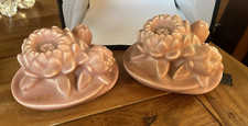 Rookwood Pottery White Lotus Flower Bookend, dated 1925 — listing 3