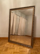 Ornate Gold Gilt Framed Rectangular Wall Mirror — listing 5