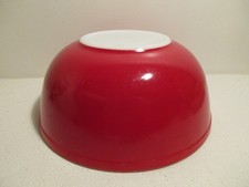 Vintage Pyrex Primary Red Nesting Mixing Bowl (403, 2.5qt) 402 — listing 6