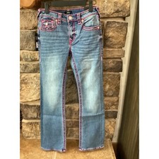 True Religion Becca Mid Rise Bootcut Jeans, Dark Wash, Size W29 (NWT) — listing 3
