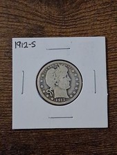 1912-S Barber Silver Quarter Dollar — listing 2