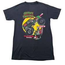 Vintage 1990s Grave Digger Monster Truck Grim Reaper Graphic T-Shirt — listing 5